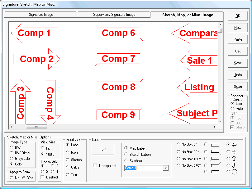 Preview Map Import and Label